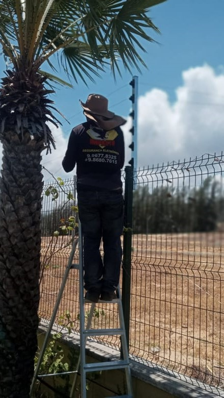 Instalação de cerca